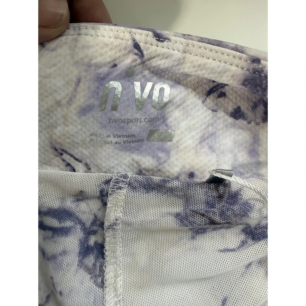 N'vo‎ Layla Skort Lavender Marble Print LivCool UPF 50 Golf Tennis Skirt Med NWT